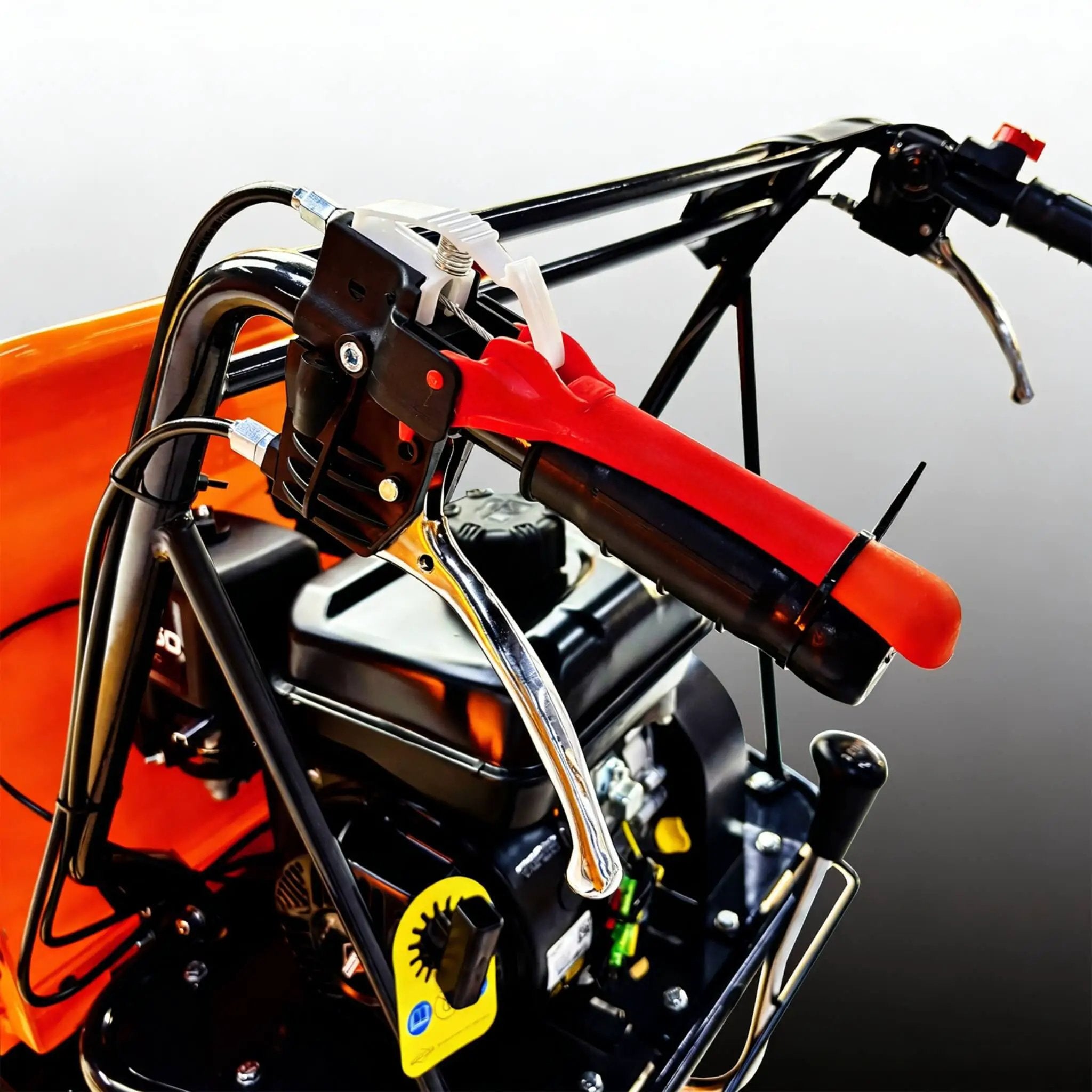 660LBS Heavy-Duty 6.5HP 208CC Gas-Powered Track Barrow (SAK49713) by SAKSBY WHOLESALE