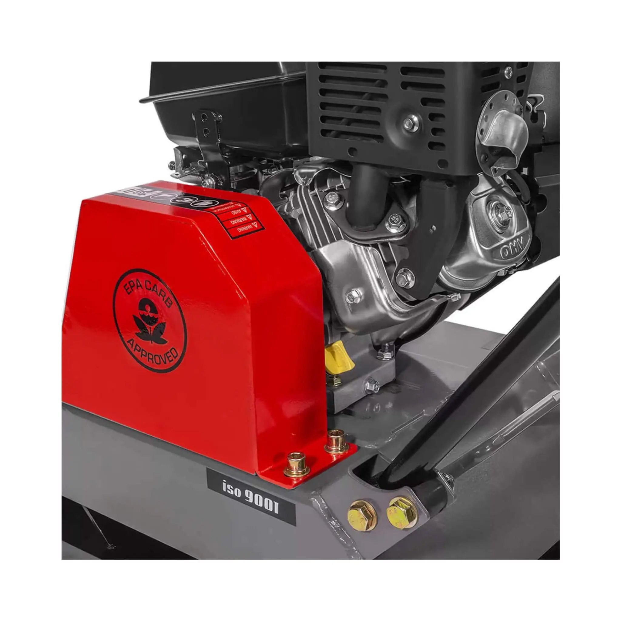 Heavy-Duty 6HP Industrial Gas-Powered Quad Clean Vibratory Plate Dirt Soil Road Compactor (SAK97512) by SAKSBY WHOLESALE