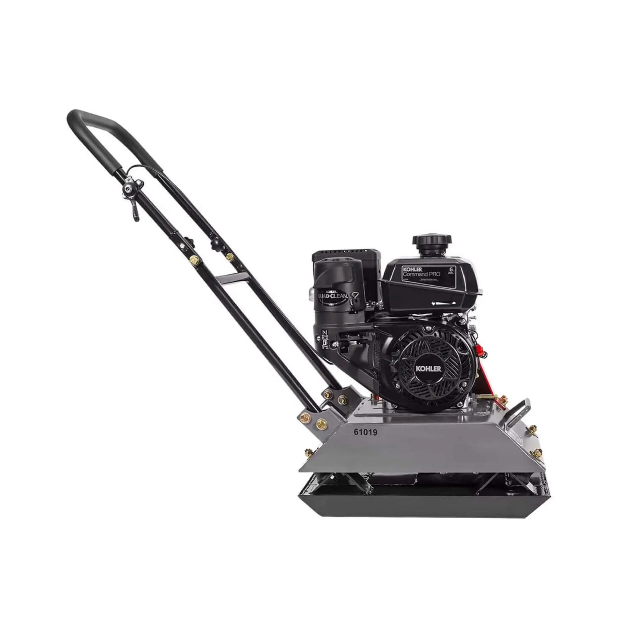 Heavy-Duty 6HP Industrial Gas-Powered Quad Clean Vibratory Plate Dirt Soil Road Compactor (SAK97512) by SAKSBY WHOLESALE