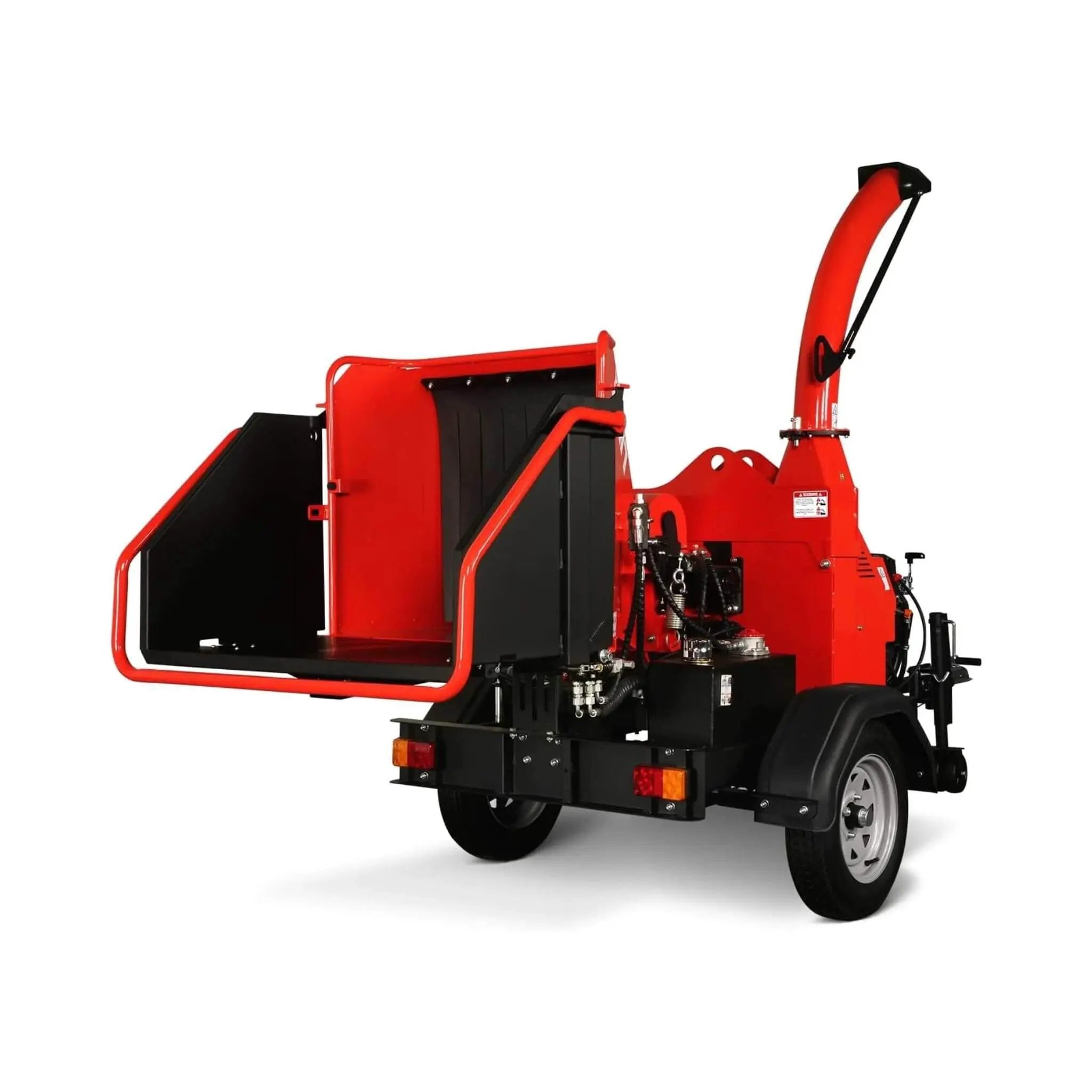 Heavy-Duty 7-Inch 750CC 25HP Hydraulic Feed Towable Electric Start Wood Chipper (SAK27190) by SAKSBY WHOLESALE