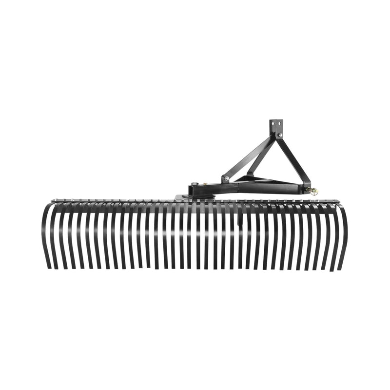 Heavy-Duty 72-Inch 3-Point Tow Behind Tractor Dethatcher Attachment With Steel Tines (SAK79426) by SAKSBY WHOLESALE