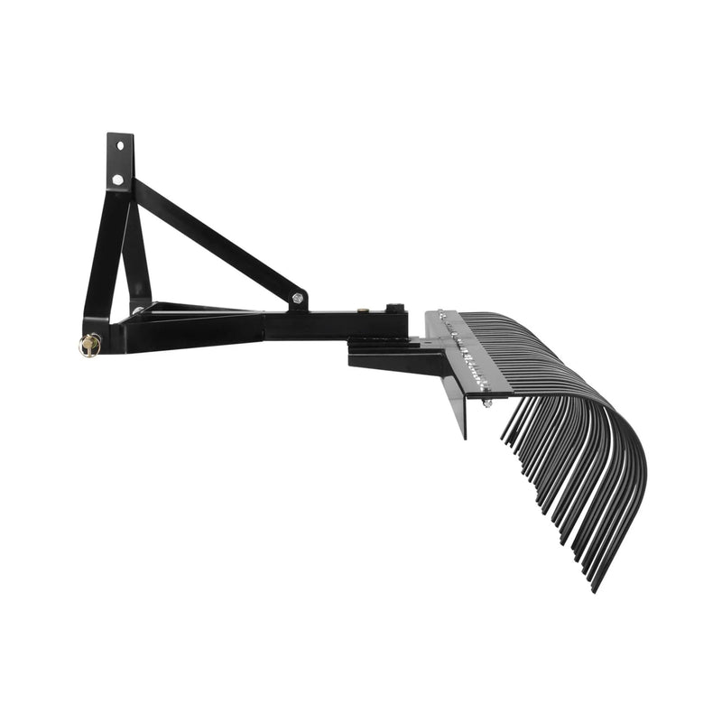 Heavy-Duty 72-Inch 3-Point Tow Behind Tractor Dethatcher Attachment With Steel Tines (SAK79426) by SAKSBY WHOLESALE