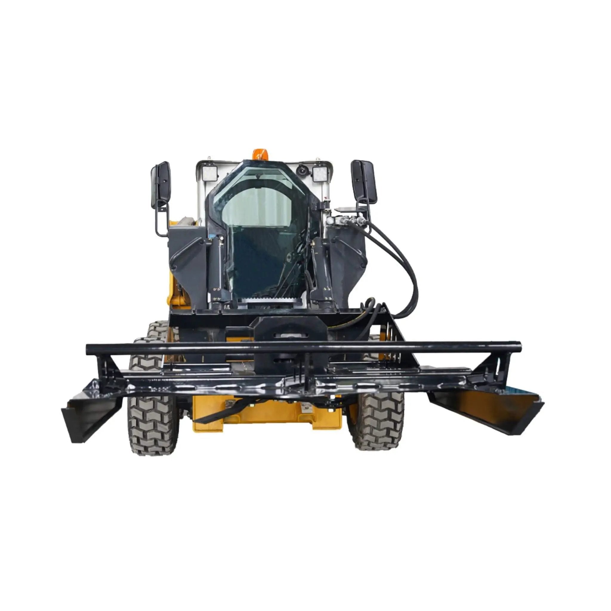 Heavy-Duty 72-Inch Hydraulic Brush Mower Skid Steer Attachment (SAK96502) by SAKSBY WHOLESALE