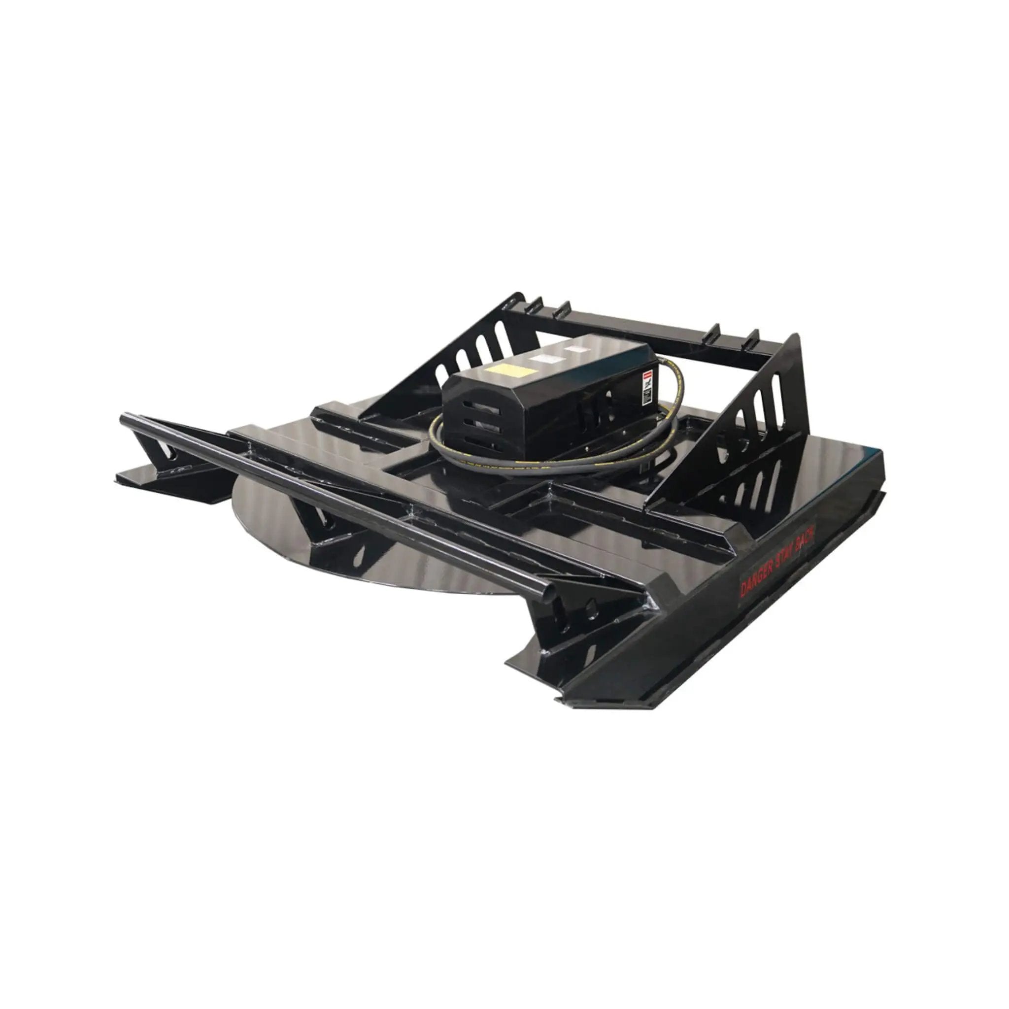 Heavy-Duty 72-Inch Hydraulic Brush Mower Skid Steer Attachment (SAK96502) by SAKSBY WHOLESALE