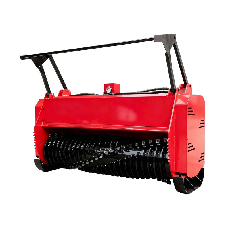 Heavy-Duty 72-Inch Hydraulic Forestry Mulcher Skid Steer Loader Attachment (SAK39168) by SAKSBY WHOLESALE