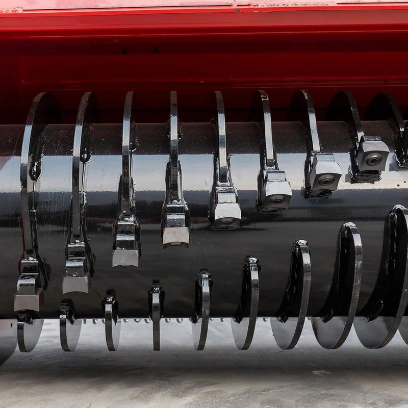 Heavy-Duty 72-Inch Hydraulic Forestry Mulcher Skid Steer Loader Attachment (SAK39168) by SAKSBY WHOLESALE