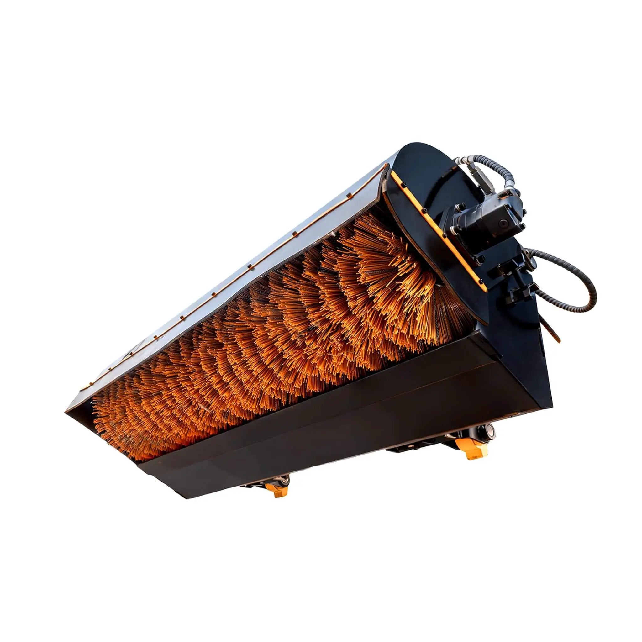 Heavy-Duty 72-Inch Industrial Skid Steer Sweeper Attachment (SAK87013) by SAKSBY WHOLESALE
