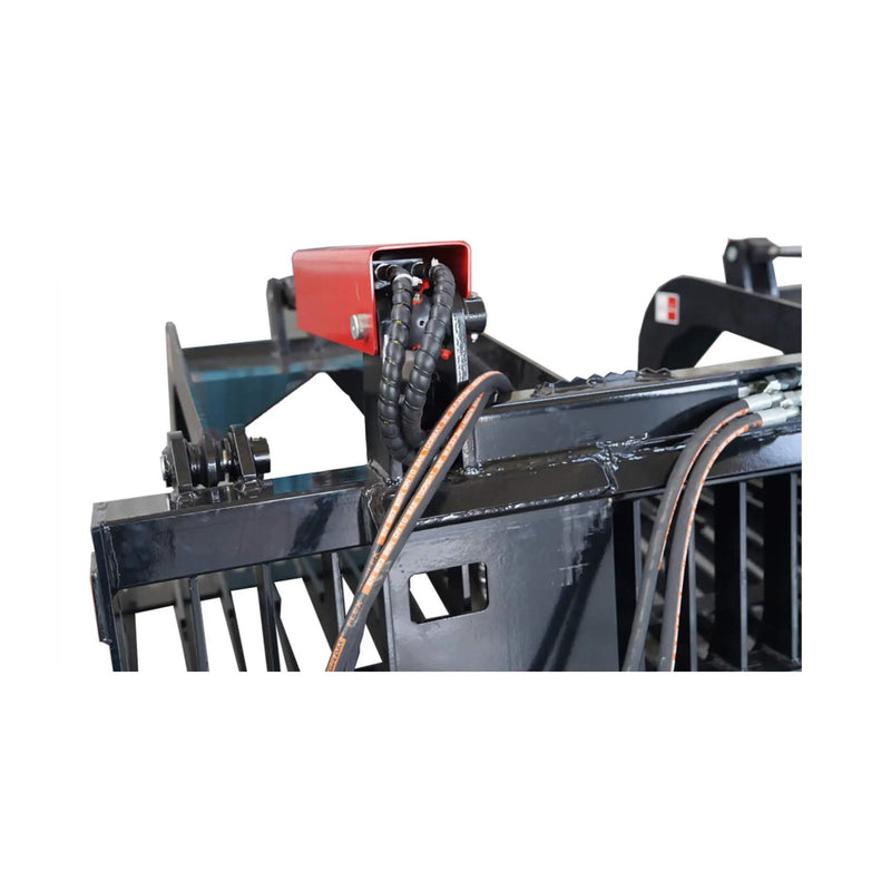 Heavy-Duty 72-Inch Rock Grapple Bucket Skid Steer Attachment With Quick Attach (SAK85019) by SAKSBY WHOLESALE