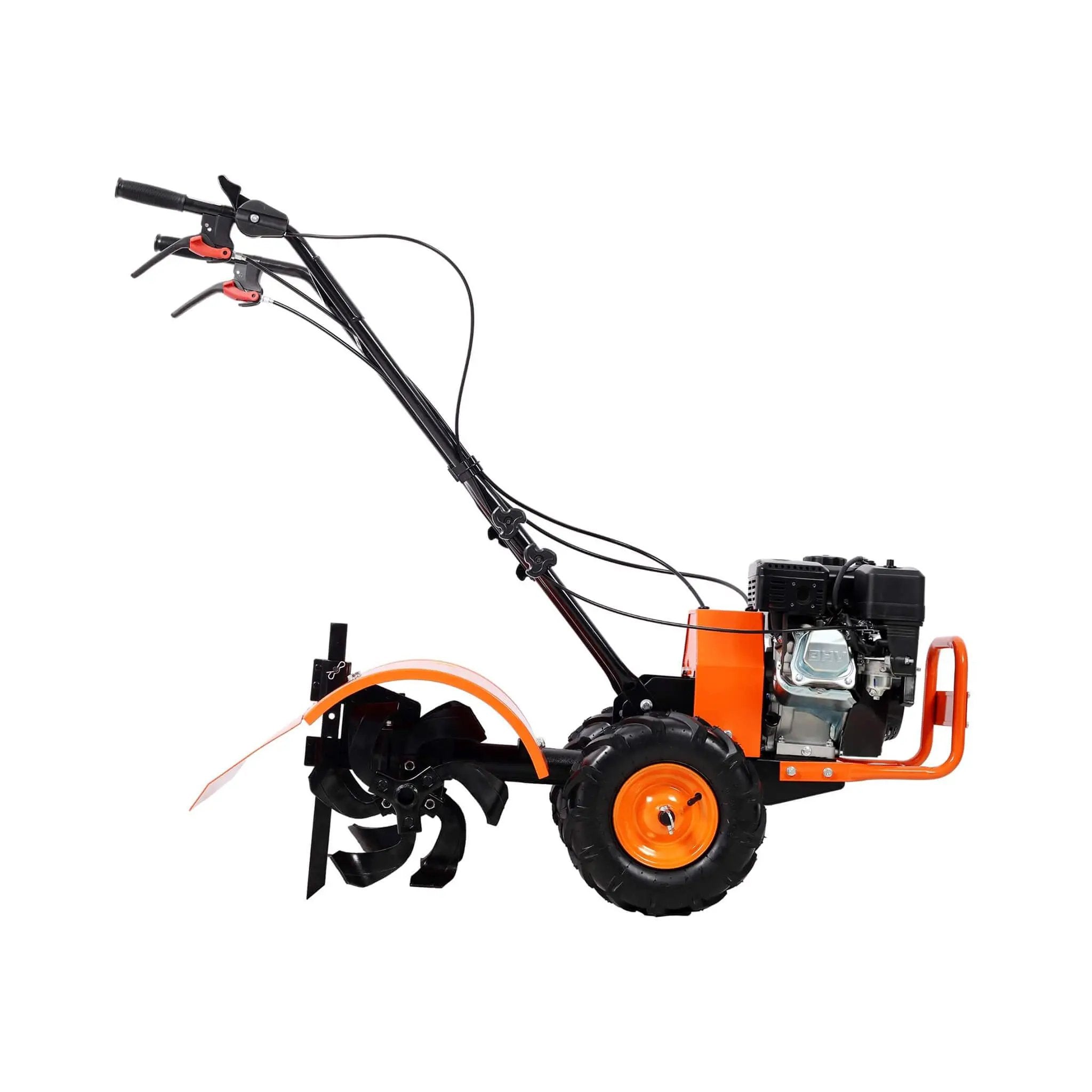 Heavy-Duty 7HP 212CC 20-Inch Rear Tine Power Tiller Gas Engine Garden Cultivator (SAK83179) by SAKSBY WHOLESALE