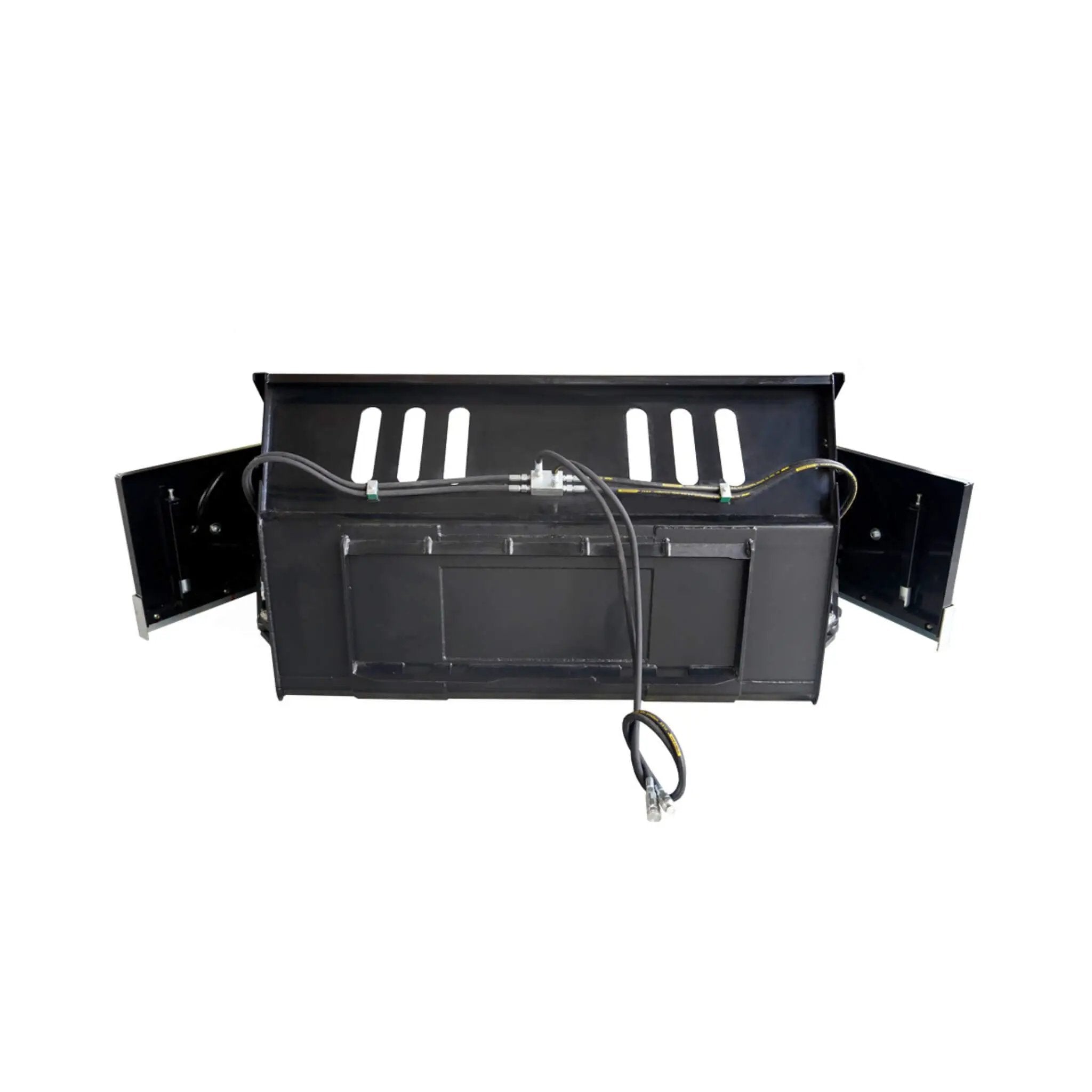 Heavy-Duty 89-Inch Snow Bucket Skid Steer Attachment With Swing Doors (SAK48371) by SAKSBY WHOLESALE