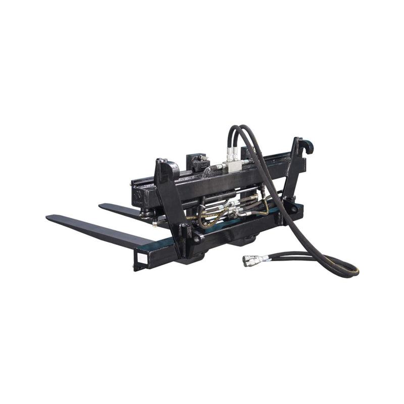 Heavy-Duty Adjustable Hydraulic Pallet Forks Skid Steer Attachment (SAK27439) by SAKSBY WHOLESALE