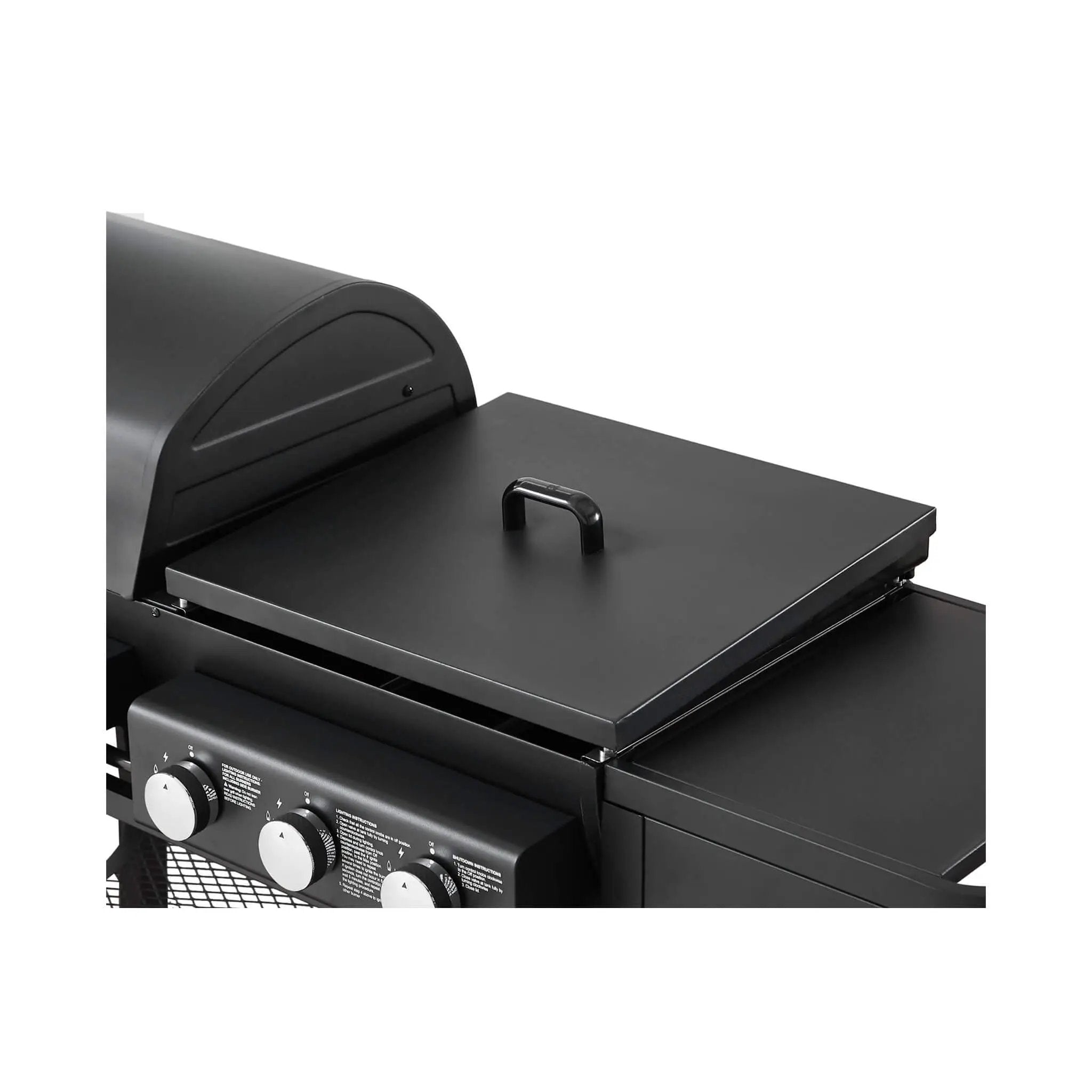 Castelle Flame Heavy-Duty All-In-One Outdoor 5-Burner 56K BTU Liquid Propane Grill (SAK57124) by SAKSBY WHOLESALE