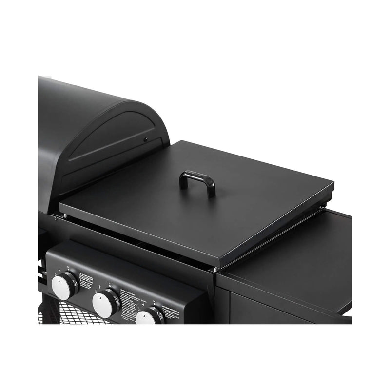 Castelle Flame Heavy-Duty All-In-One Outdoor 5-Burner 56K BTU Liquid Propane Grill (SAK57124) by SAKSBY WHOLESALE