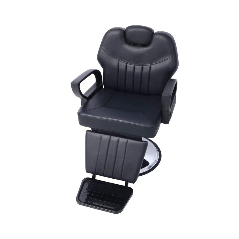Heavy-Duty Extra-Wide PU Leather Hydraulic Reclining Barber Chair (SAK74613) by SAKSBY WHOLESALE