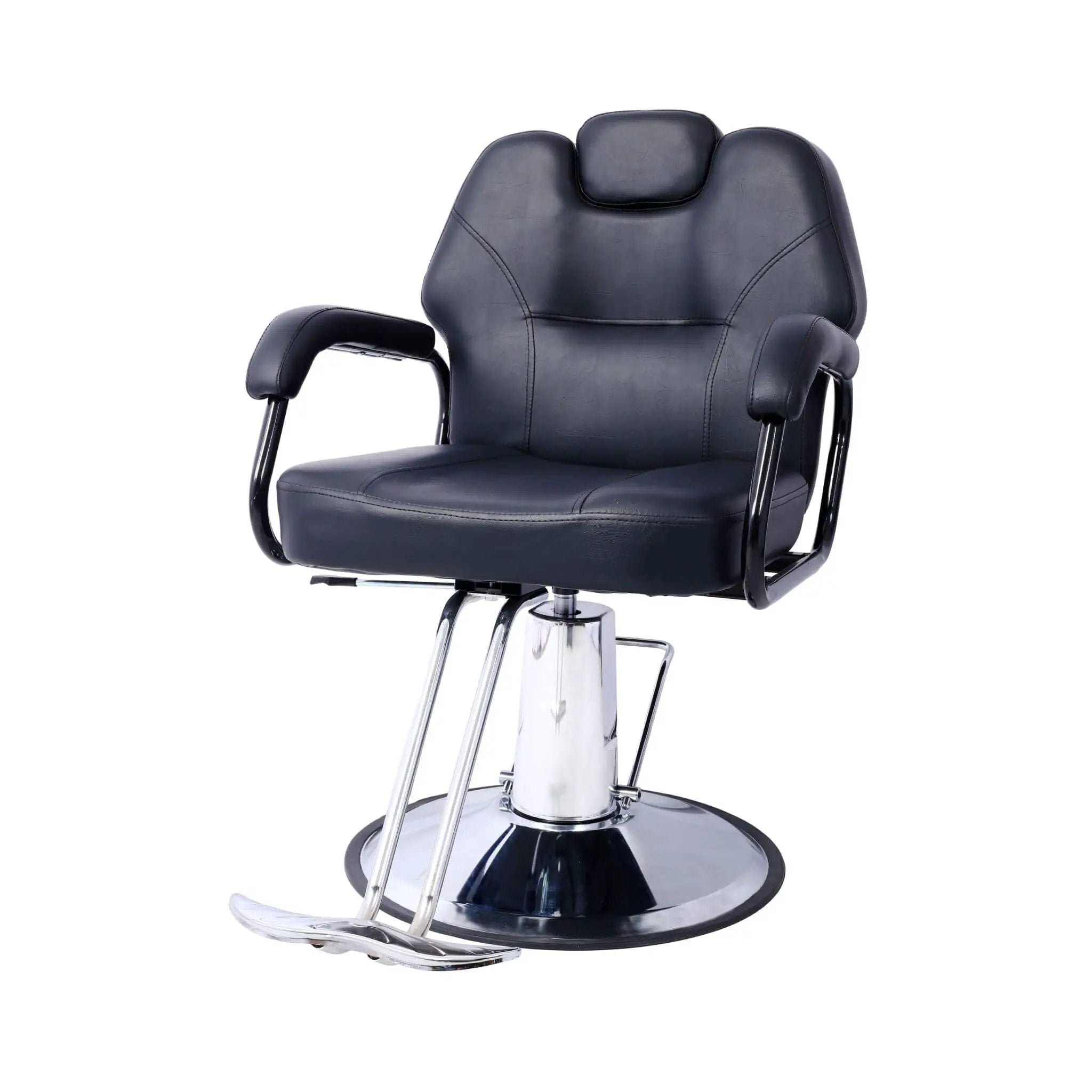 Heavy-Duty All-Purpose Ultra-Comfortable Hydraulic Reclining Barber Chair For Salons And Barber Shops (SAK97418) by SAKSBY WHOLESALE