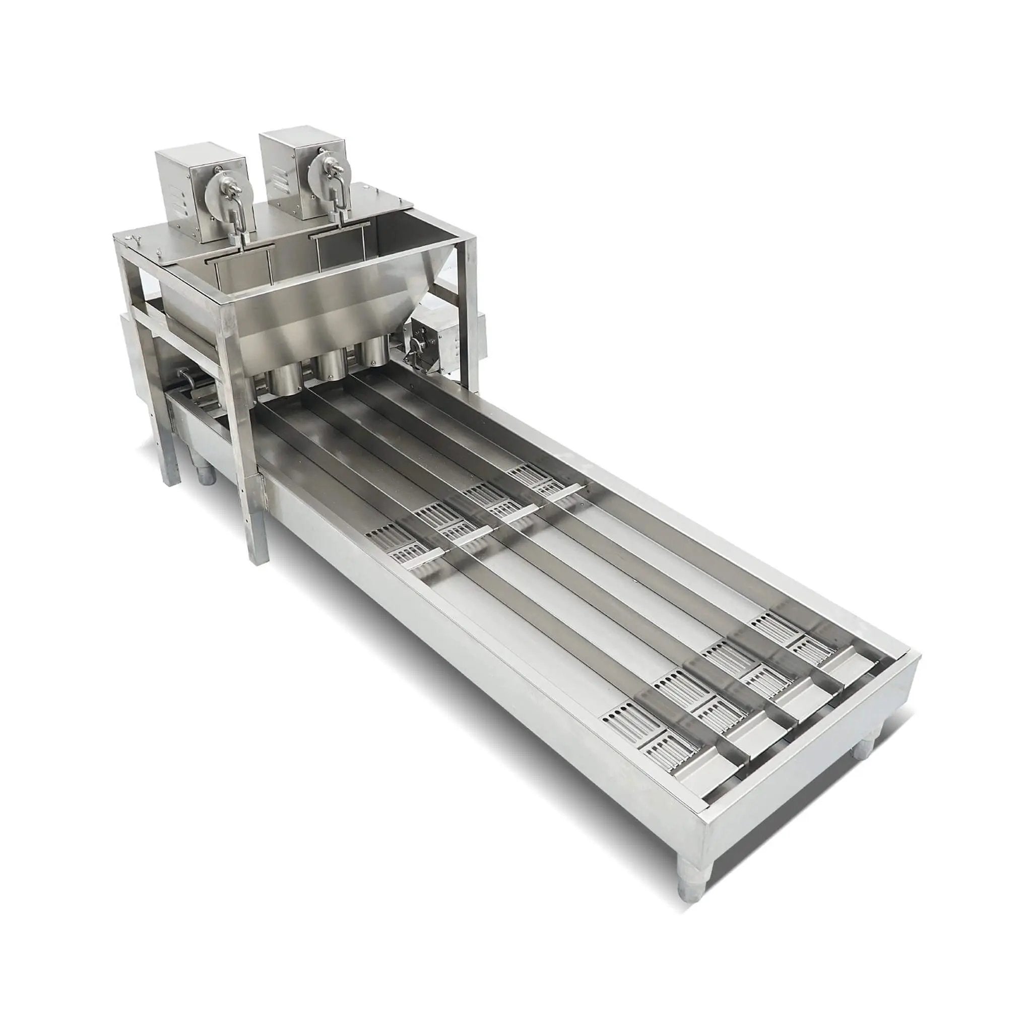 Heavy-Duty Automatic Commercial 4-Row Donut Maker Machine (SAK29401) by SAKSBY WHOLESALE