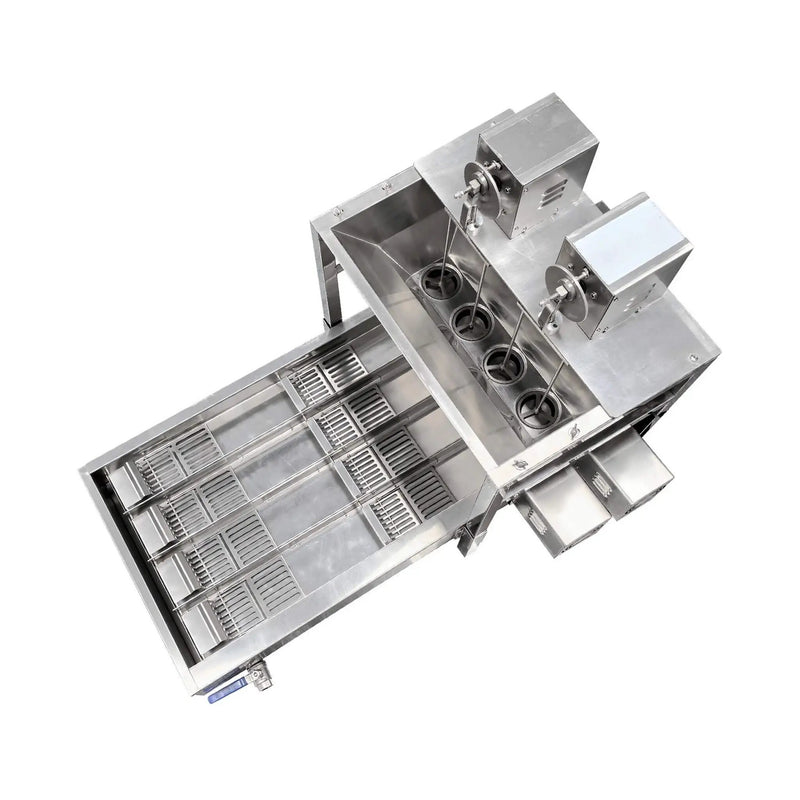 Heavy-Duty Automatic Commercial 4-Row Donut Maker Machine (SAK29401) by SAKSBY WHOLESALE