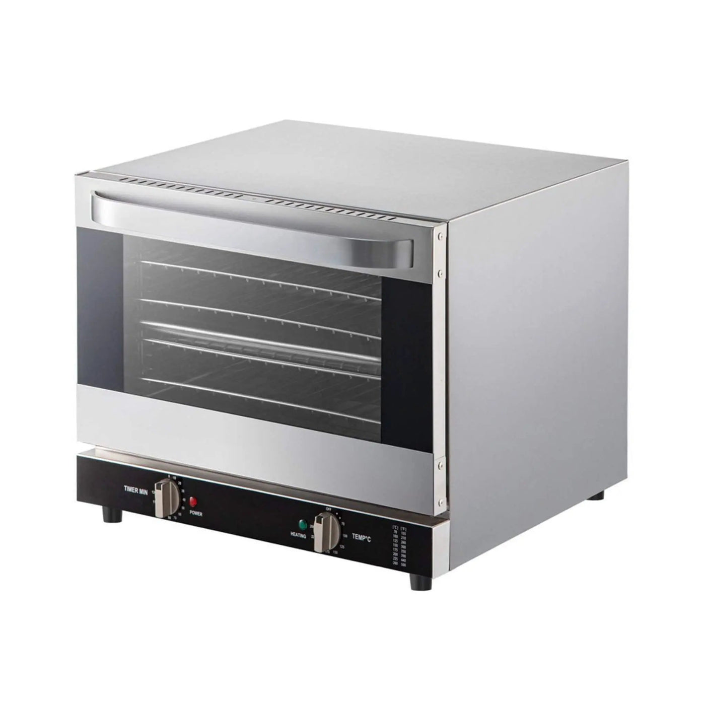 Heavy-Duty Commercial Stainless Steel Countertop Convection Toaster Oven (SAK51683) by SAKSBY WHOLESALE