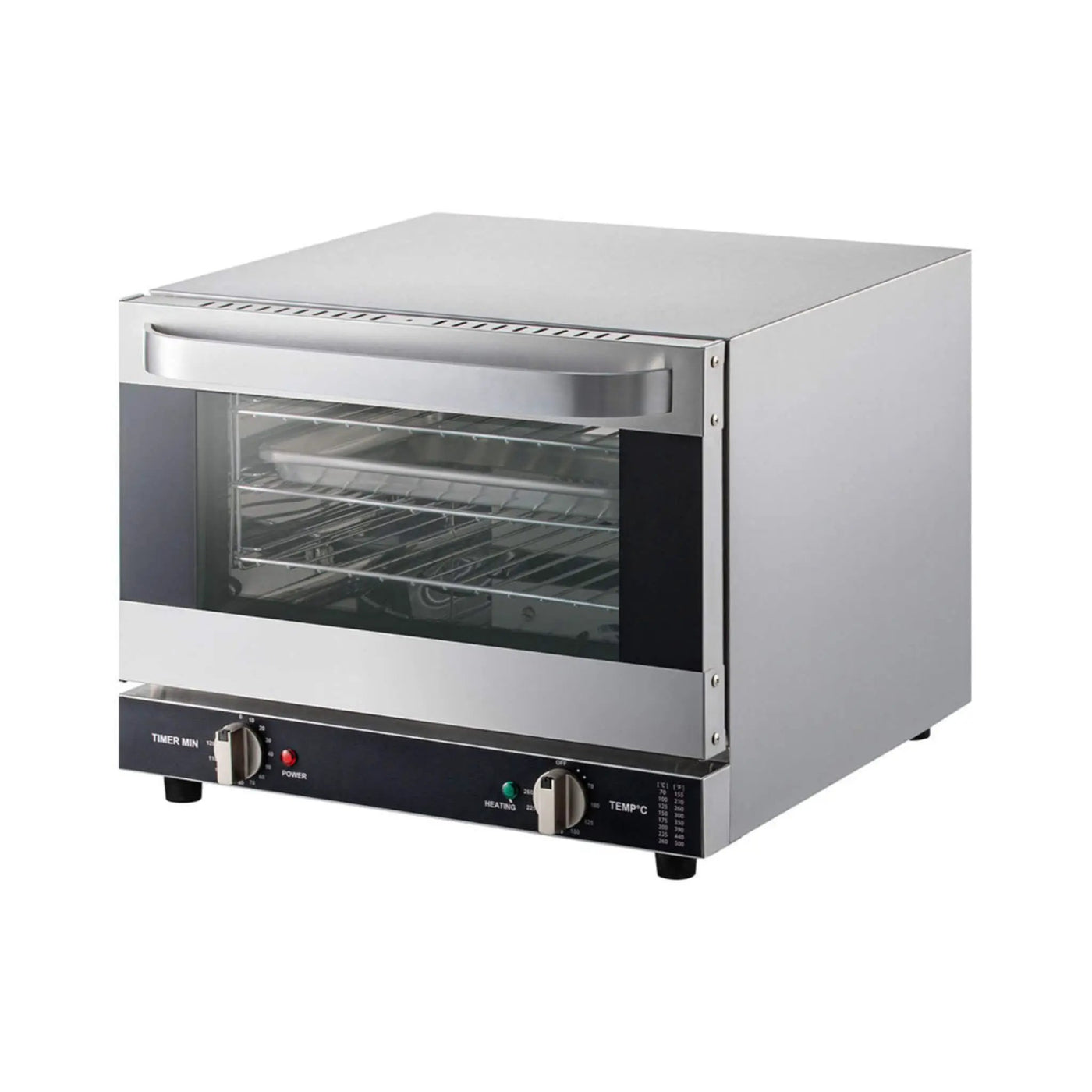 Heavy-Duty Commercial Stainless Steel Countertop Convection Toaster Oven (SAK51683) by SAKSBY WHOLESALE