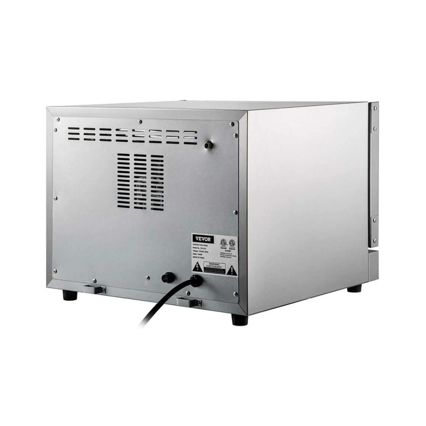 Heavy-Duty Commercial Stainless Steel Countertop Convection Toaster Oven (SAK51683) by SAKSBY WHOLESALE