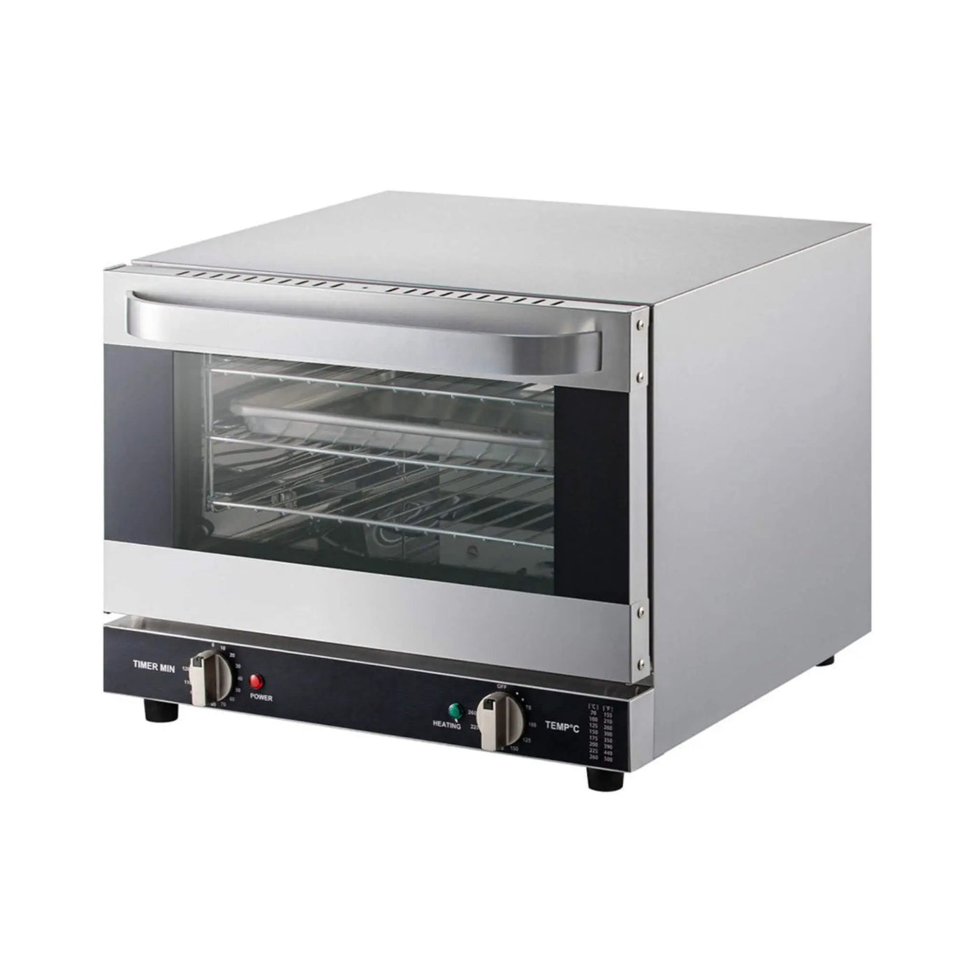Heavy-Duty Commercial Stainless Steel Countertop Convection Toaster Oven (SAK51683) by SAKSBY WHOLESALE