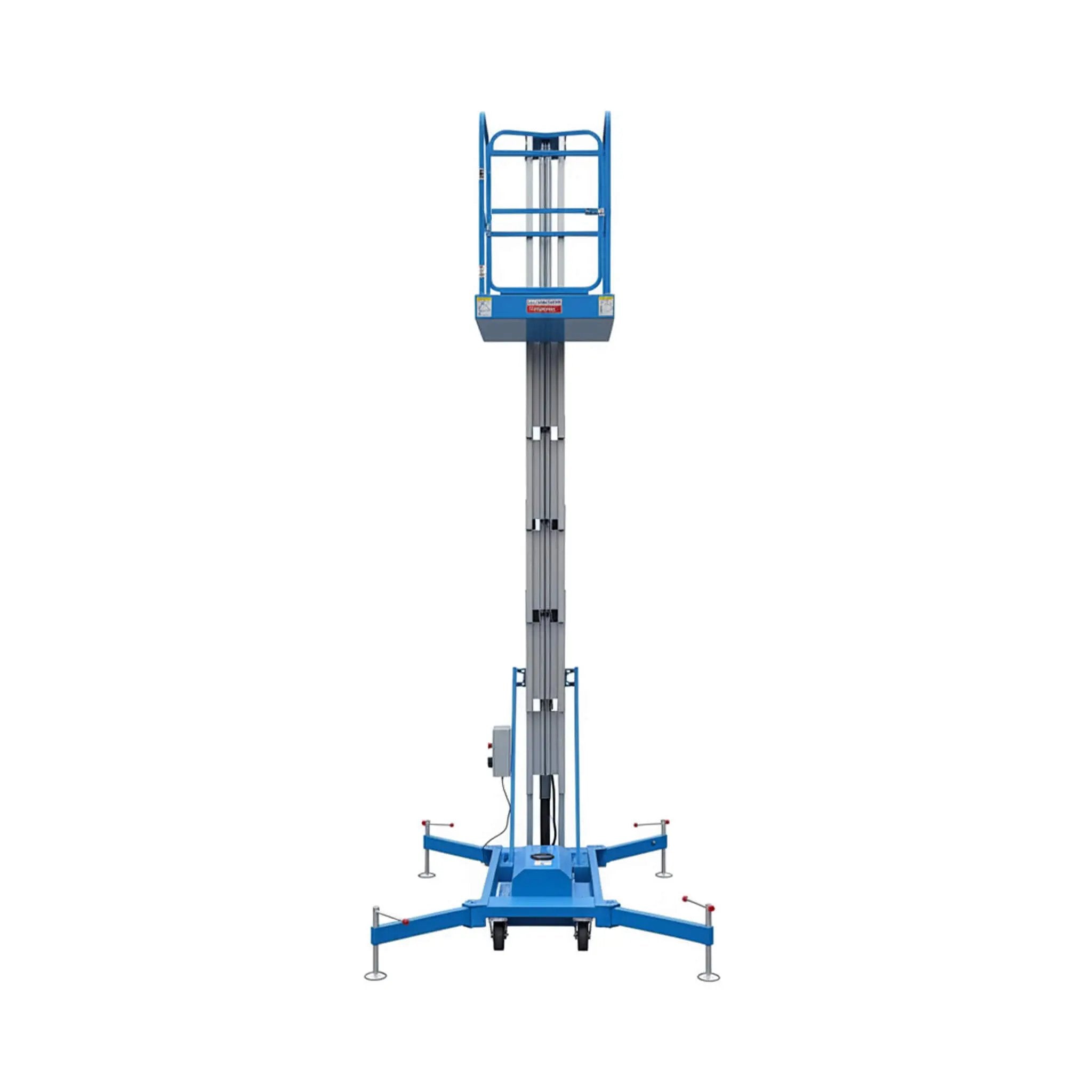 Heavy-Duty Electric Hydraulic Aluminum Mobile Man Lift (SAK20587) by SAKSBY WHOLESALE