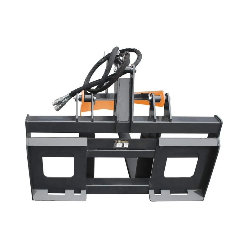 Heavy-Duty Fork Grapple Skid Steer Attachment With Universal Quick Attach (SAK10478) by SAKSBY WHOLESALE