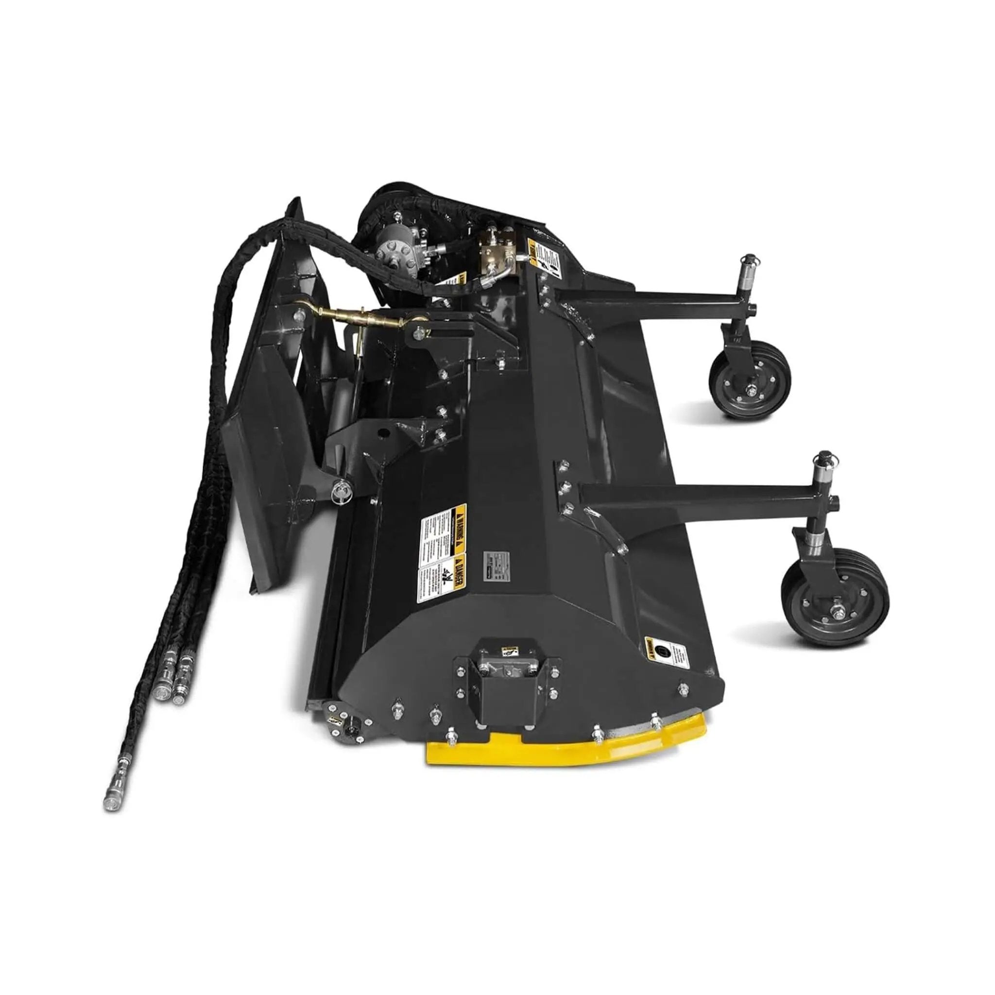 Heavy-Duty Hydraulic Flail Mower Skid Steer Attachment [3-Point Hitch CAT 2] (SAK58246) by SAKSBY WHOLESALE