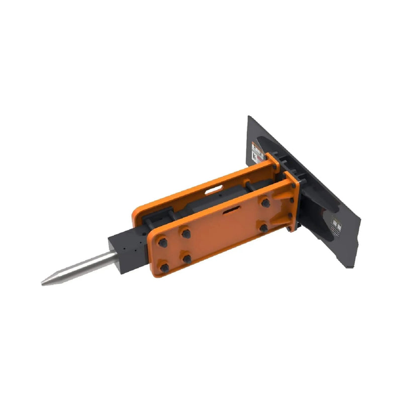 Heavy-Duty Hydraulic Hammer Skid Steer Attachment (SAK39715) by SAKSBY WHOLESALE
