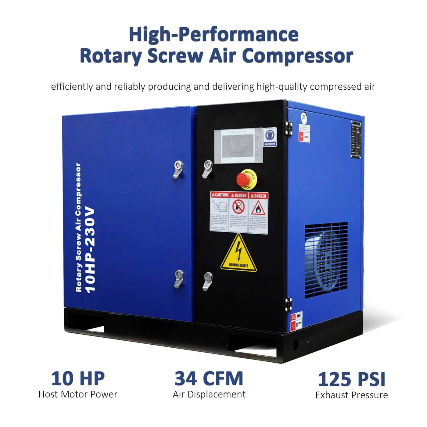 Heavy-Duty Industrial Rotary Screw Air Compressor (SAK04891) by SAKSBY WHOLESALE