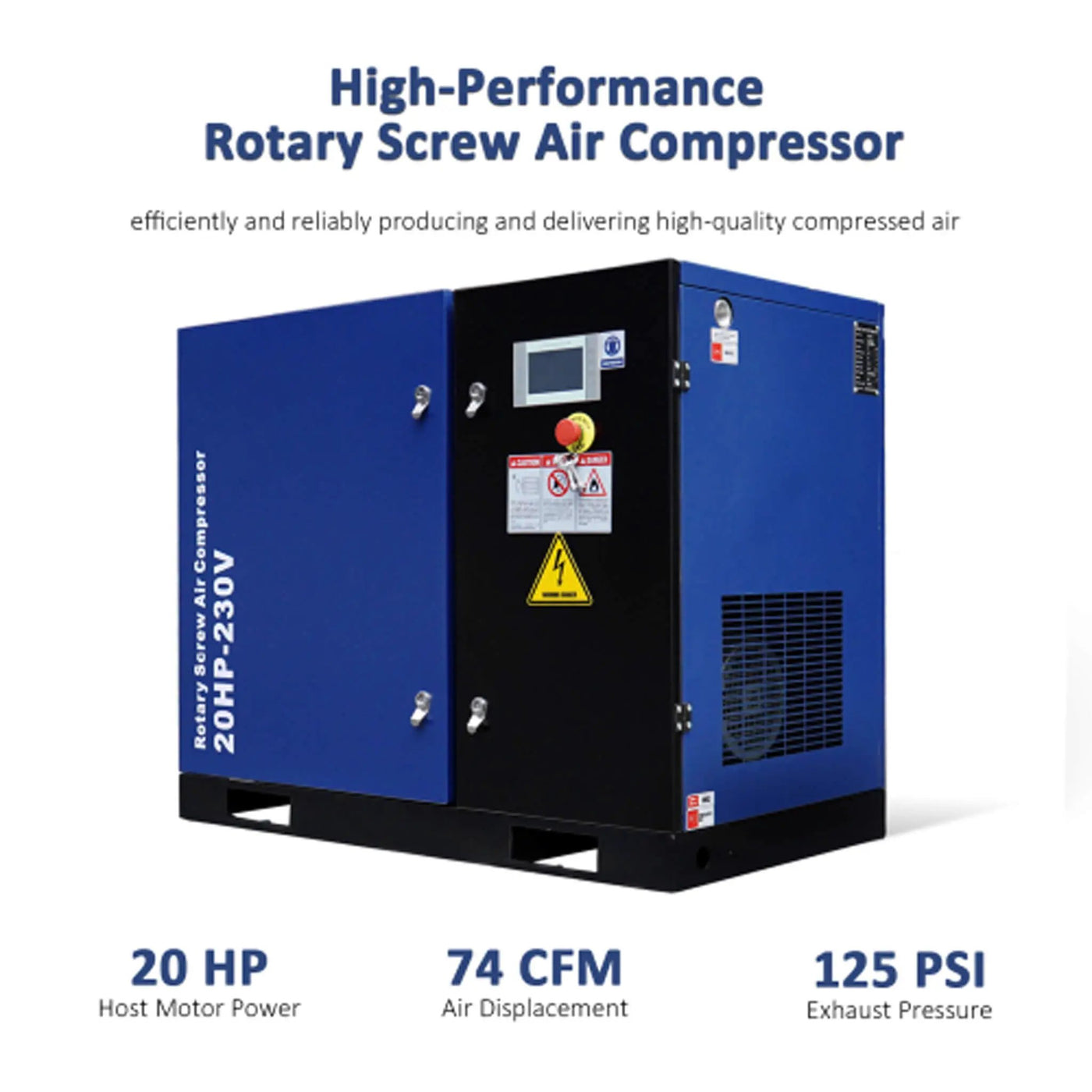 Heavy-Duty Industrial Rotary Screw Air Compressor (SAK04891) by SAKSBY WHOLESALE