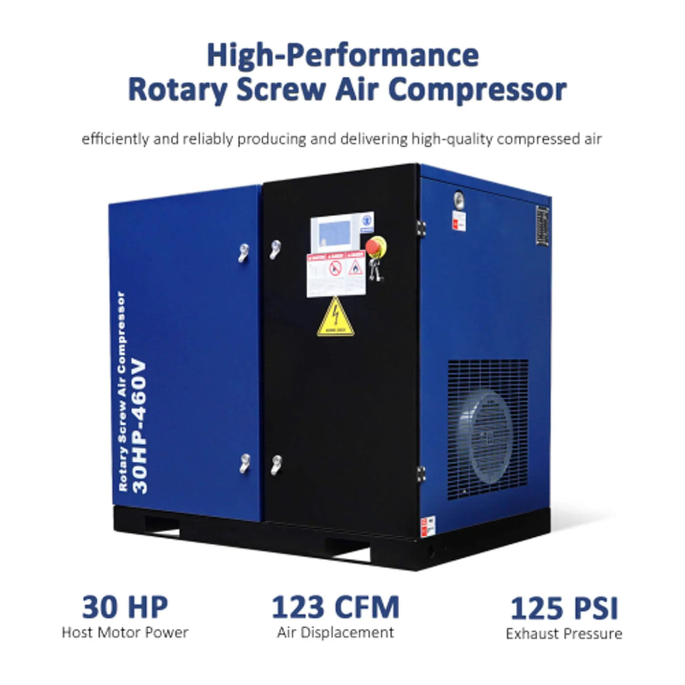 Heavy-Duty Industrial Rotary Screw Air Compressor (SAK04891) by SAKSBY WHOLESALE