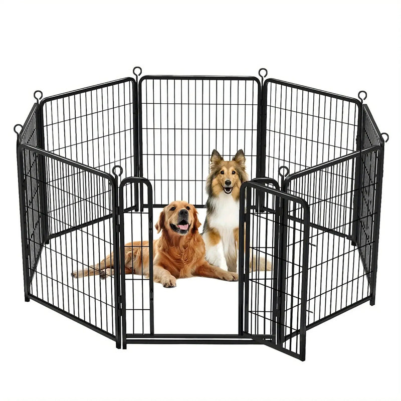 Heavy Duty Metal Dog Playpen by House Of Avana
