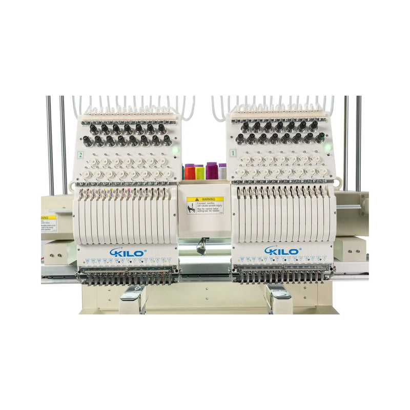 Heavy-Duty Multi-Functional Commercial 15-Needle Double Head Embroidery Machine (SAK76814) by SAKSBY WHOLESALE