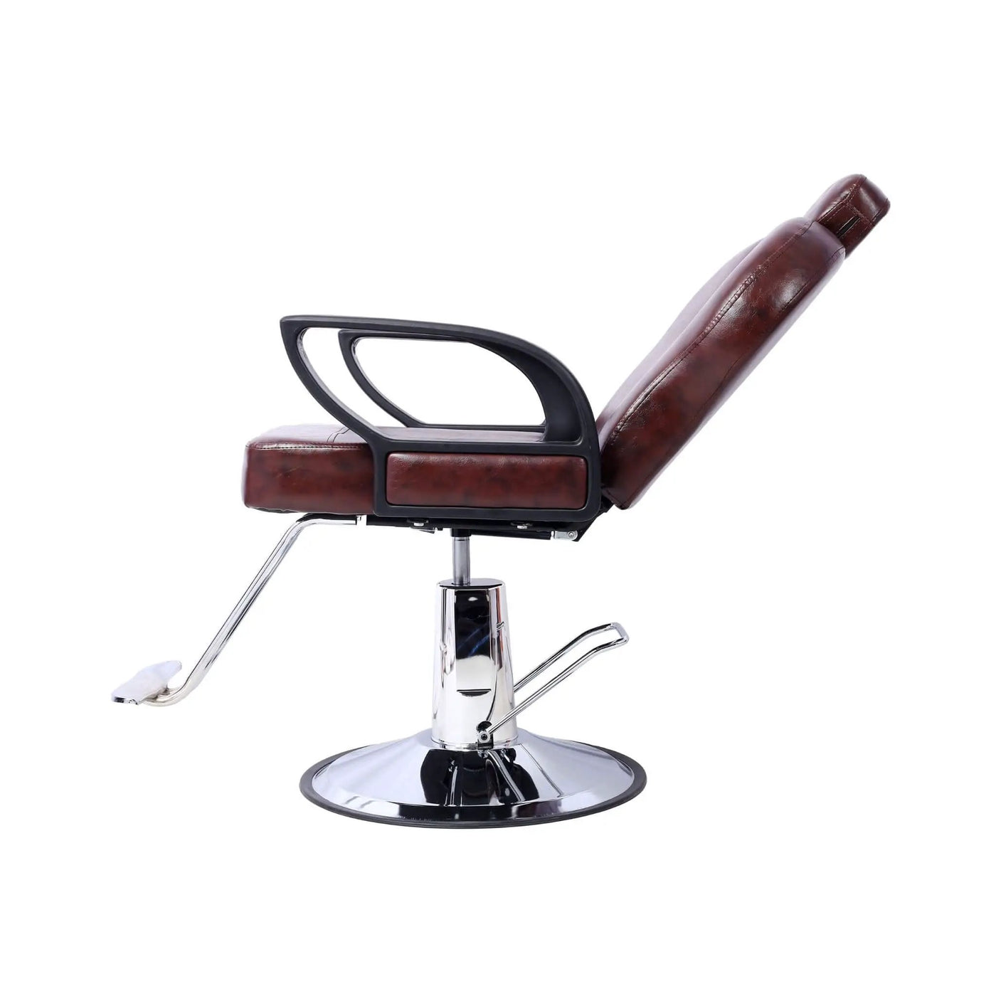 Heavy-Duty Professional Hydraulic Reclining Salon Chair With Barber Cape (SAK45170) by SAKSBY WHOLESALE