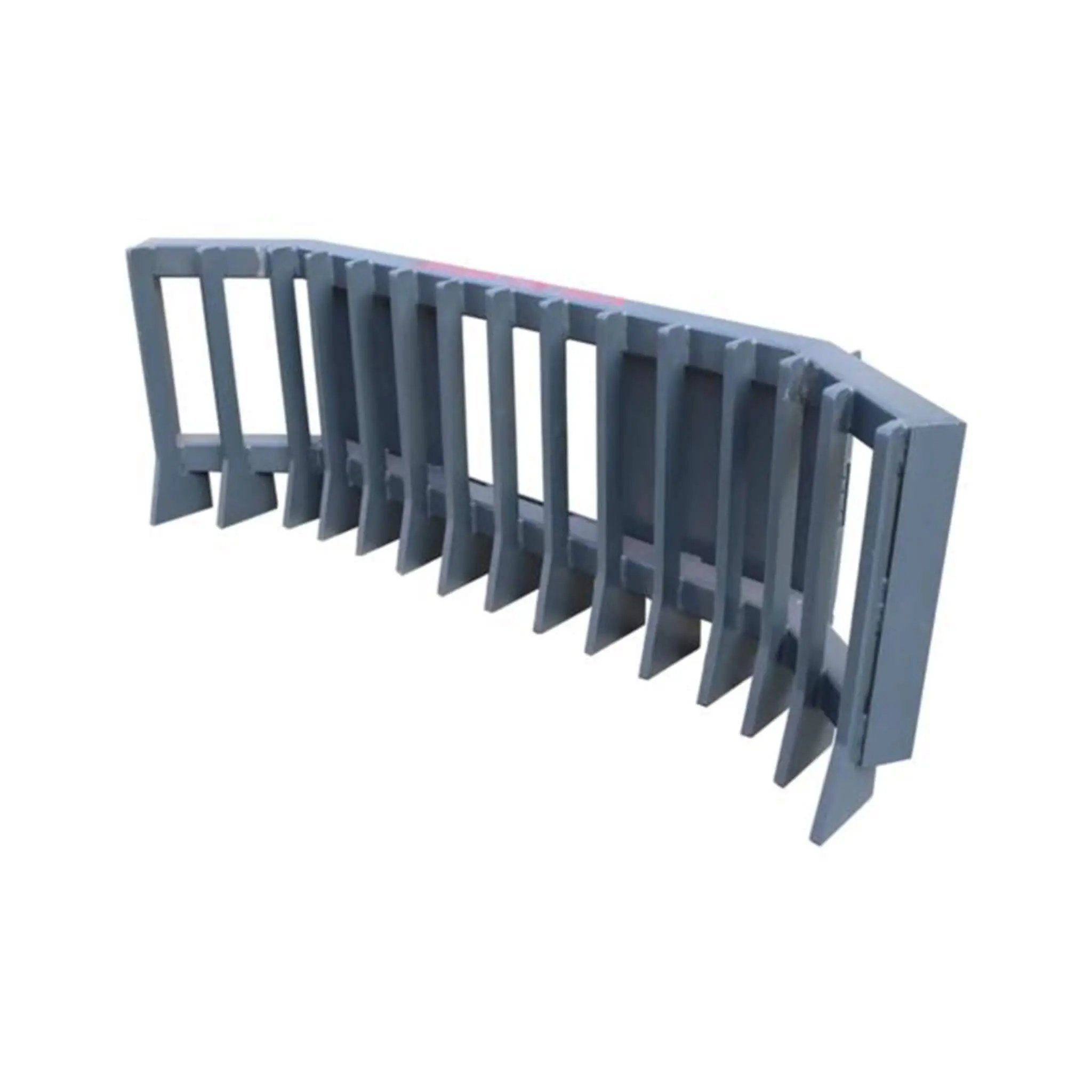 Heavy-Duty Push Stick Rake Skid Steer Attachment With Quick Attach (SAK60185) by SAKSBY WHOLESALE