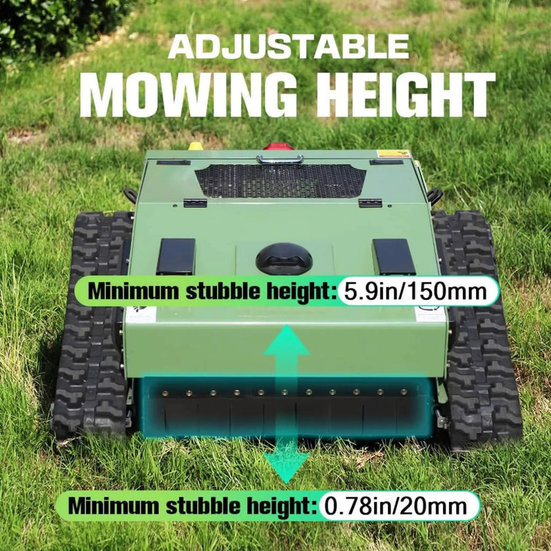 Heavy-Duty Remote-Controlled Industrial-Grade Lawn Mower With 23-Inch Cutting Width (SAK82391) by SAKSBY WHOLESALE