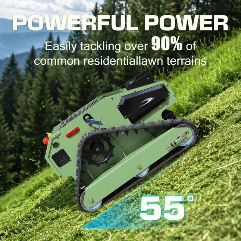 Heavy-Duty Remote-Controlled Industrial-Grade Lawn Mower With 23-Inch Cutting Width (SAK82391) by SAKSBY WHOLESALE