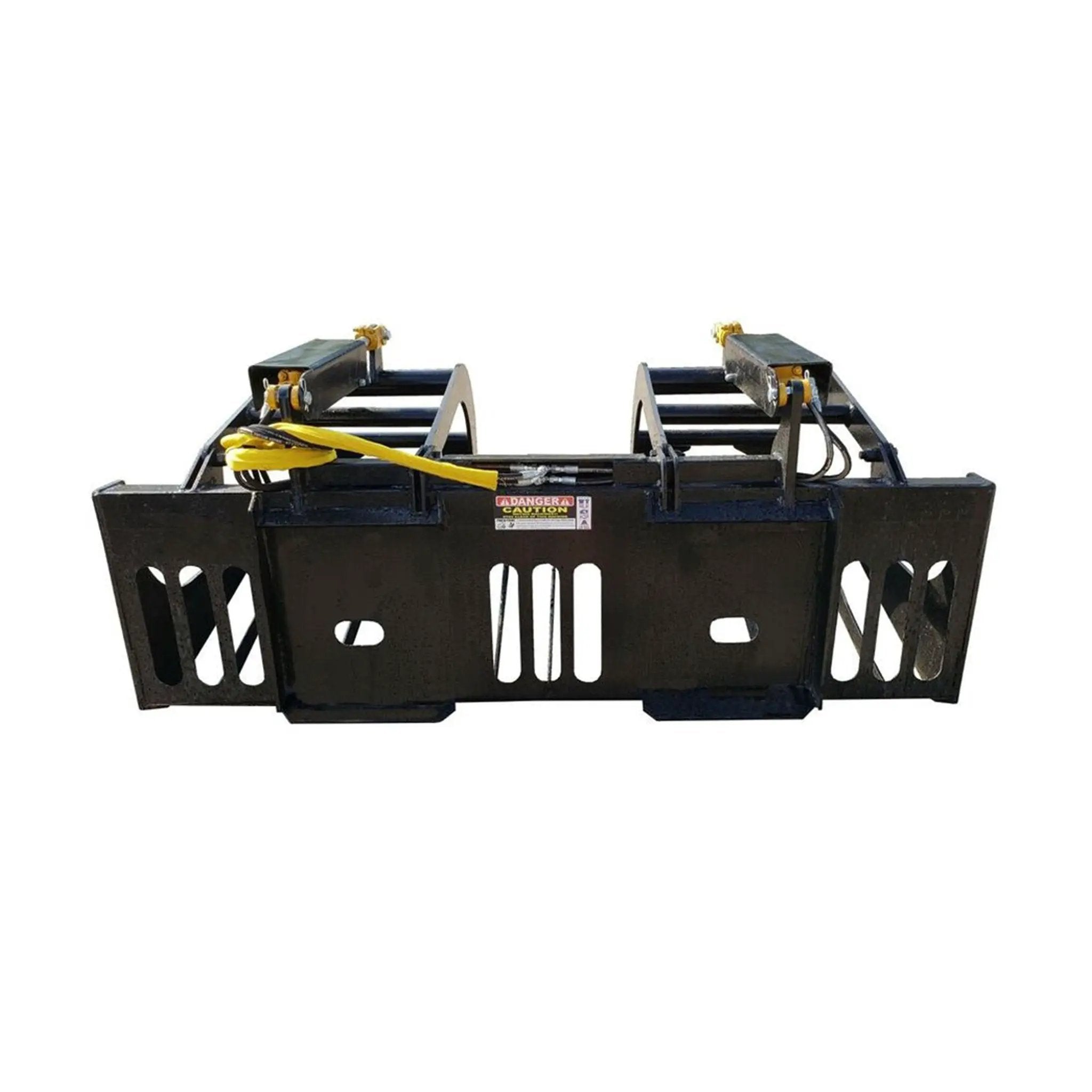 Heavy-Duty Rock Grapple Skidsteer Attachment With Universal Quick Attach, 78-Inch (SAK16483) by SAKSBY WHOLESALE