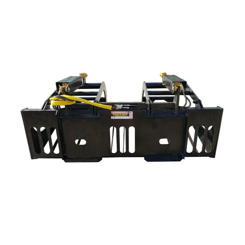 Heavy-Duty Rock Grapple Skidsteer Attachment With Universal Quick Attach, 78-Inch (SAK16483) by SAKSBY WHOLESALE