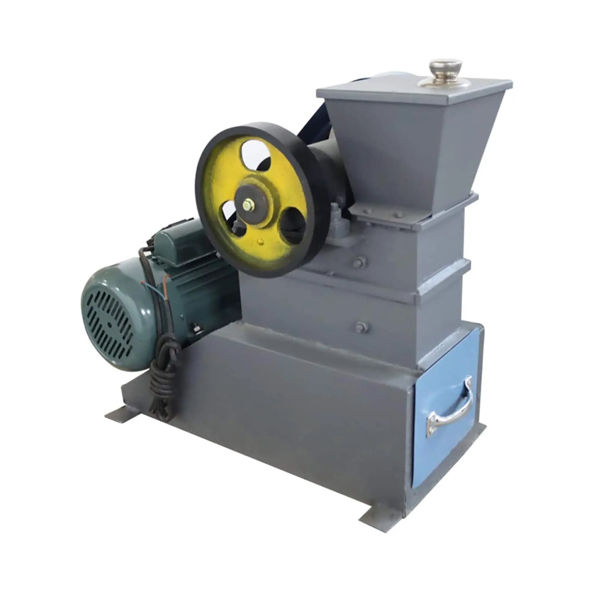 Heavy-Duty Rock Ore Coal Jaw Crusher With Adjustable Crushing Size [No Plug] (SAK76093) by SAKSBY WHOLESALE