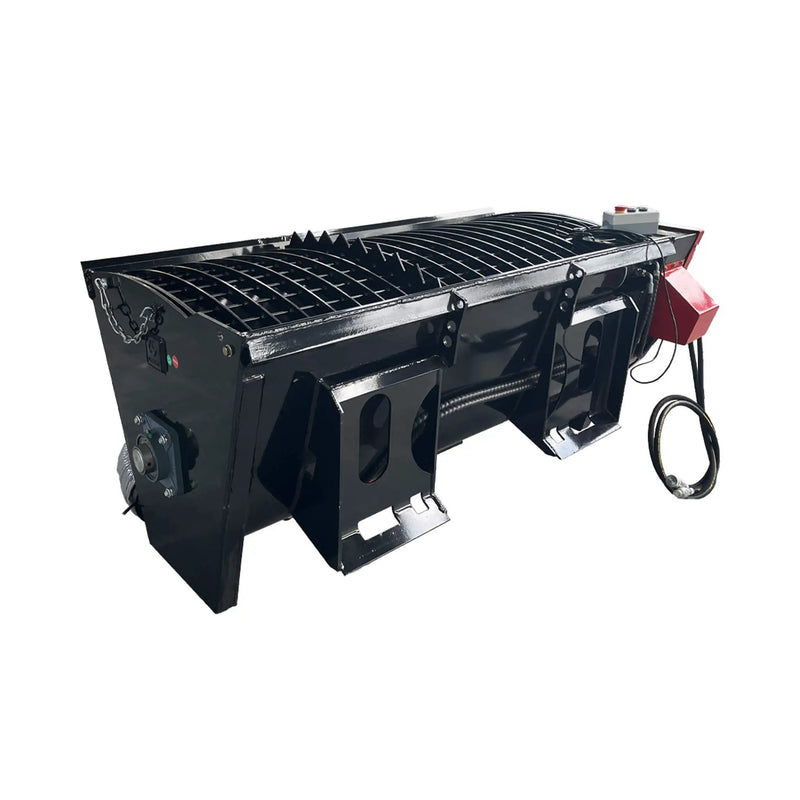 Heavy-Duty Self Loading Skid Steer Concrete Mixer Bucket Attachment With Universal Mount Plate (SAK48914) by SAKSBY WHOLESALE