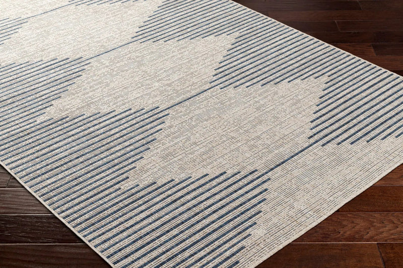 Stephan Blue & Gray Outdoor Rug by Boutique Rugs