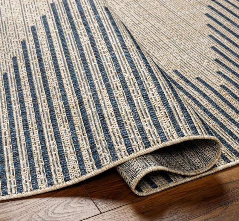 Stephan Blue & Gray Outdoor Rug by Boutique Rugs