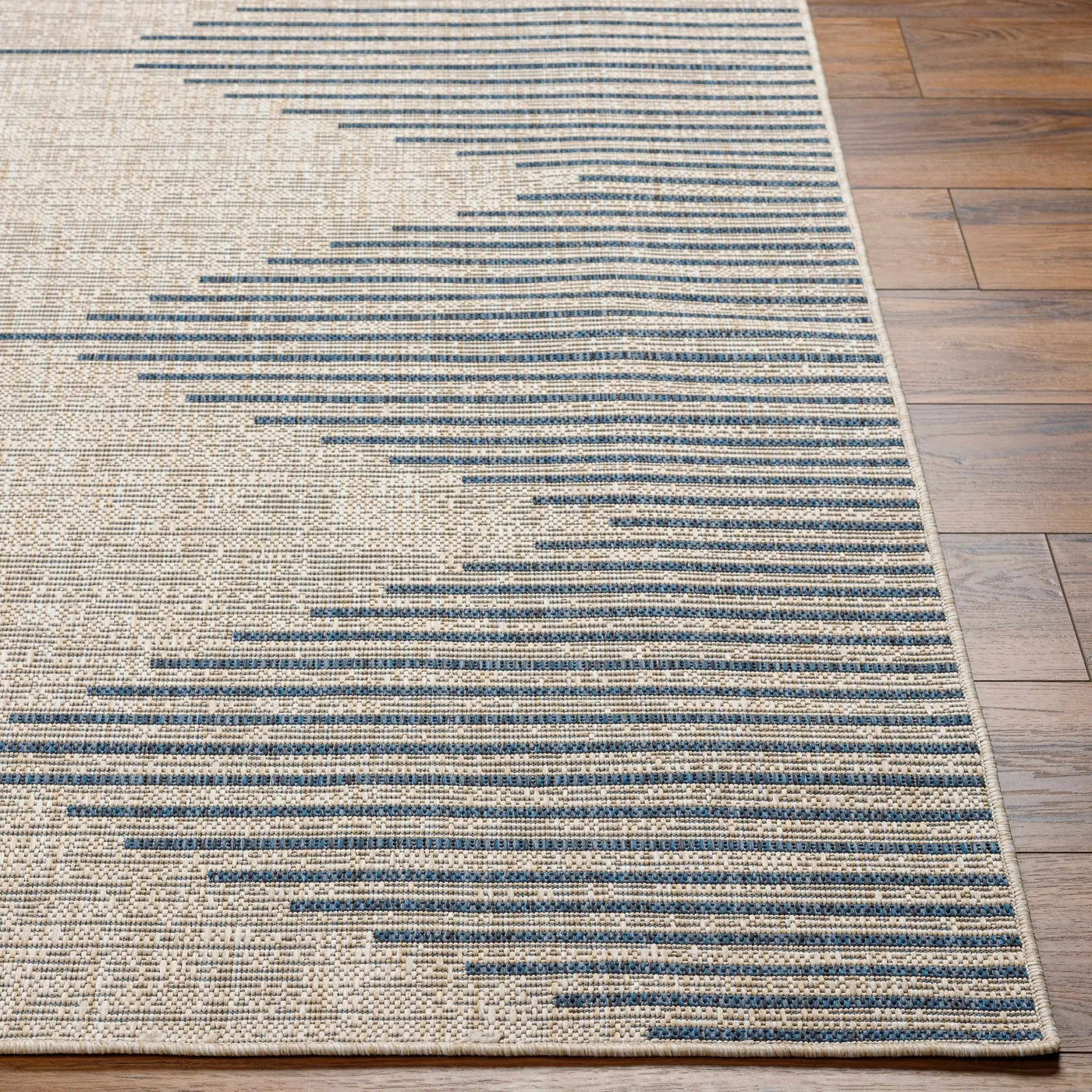 Stephan Blue & Gray Outdoor Rug by Boutique Rugs