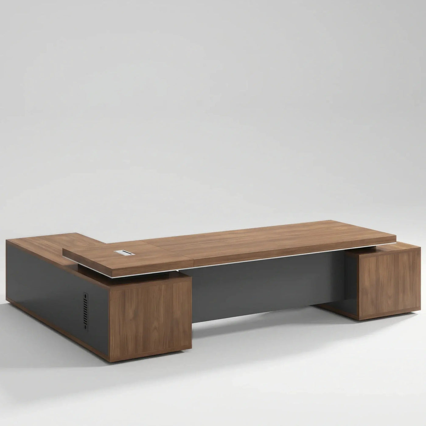Hewson · Modern L-Shaped Executive Desk by Arc Grove