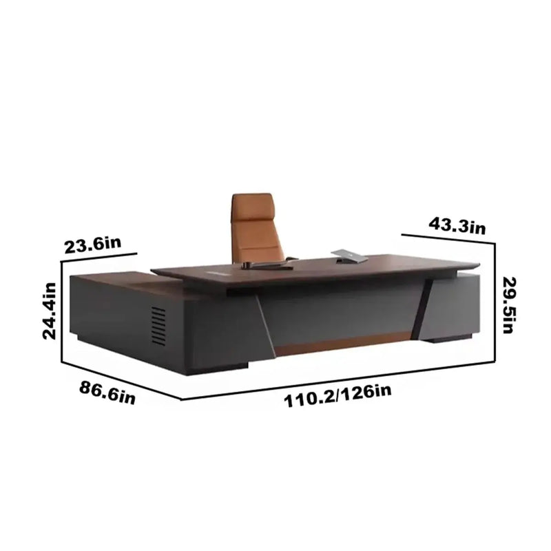 Alford · Modern L-Shaped Executive Desk by Arc Grove