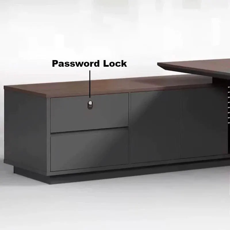 Alford · Modern L-Shaped Executive Desk by Arc Grove