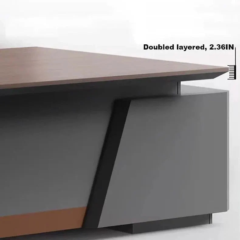 Alford · Modern L-Shaped Executive Desk by Arc Grove