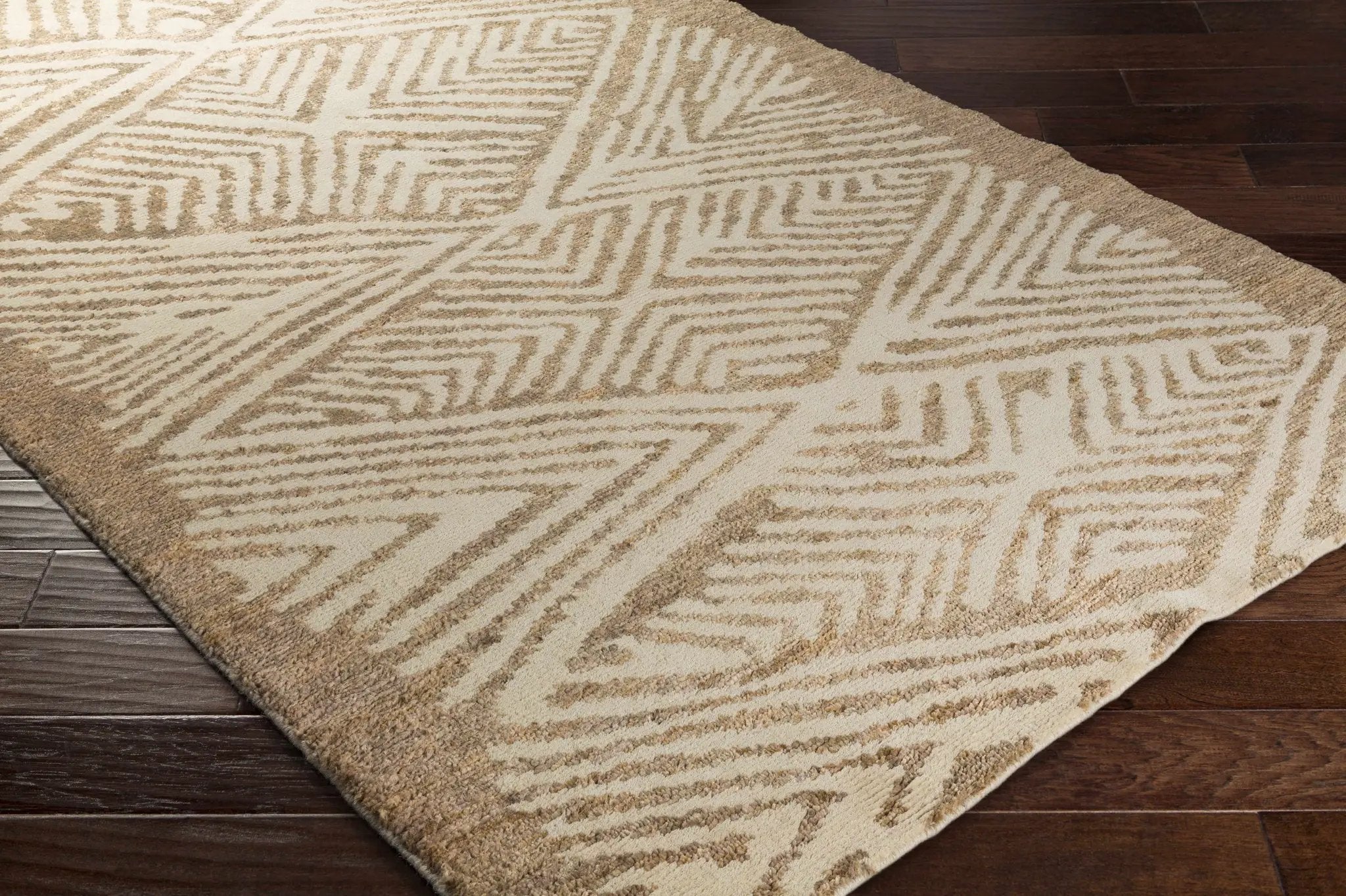 Hendon Jute Clearance Rug - Clearance by Boutique Rugs